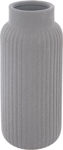 Porcelanowy wazon szary 24,5 cm