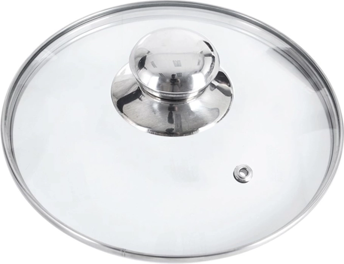 Nierdzewna obręcz i wygodny uchwyt