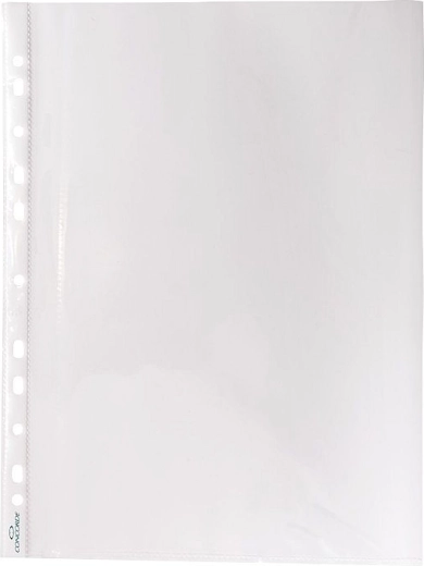 Koszulka na dokumenty CONCORDE A4, gładka, 45 mikronów, 100 szt.