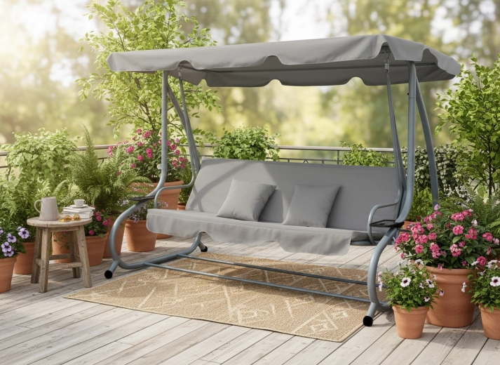 Stabilna stalowa konstrukcja i cicha praca