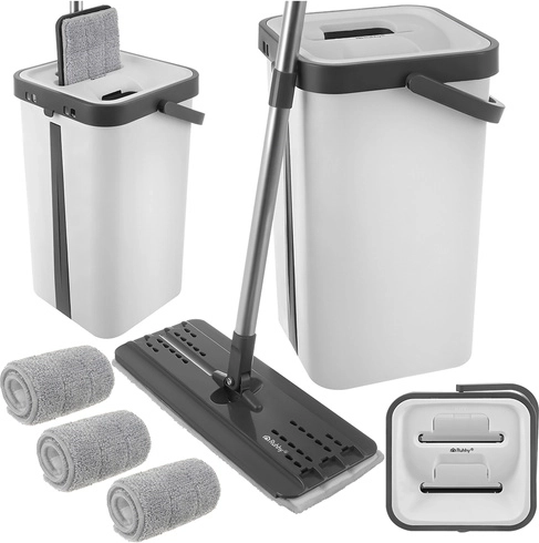 Zawsze czysta woda dzięki dwukomorowemu wiadru