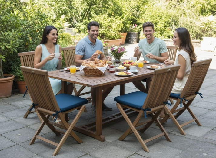 Styl do jadalni i na taras