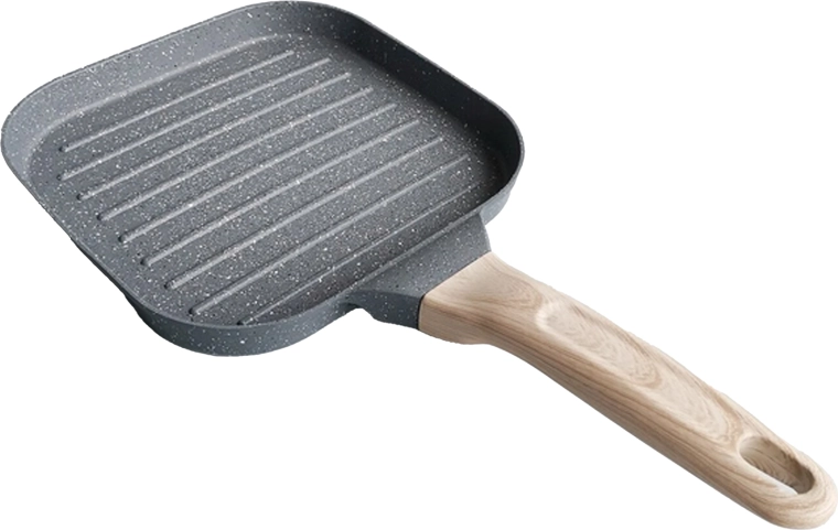 Wyraźne paski grillowe i odprowadzanie tłuszczu