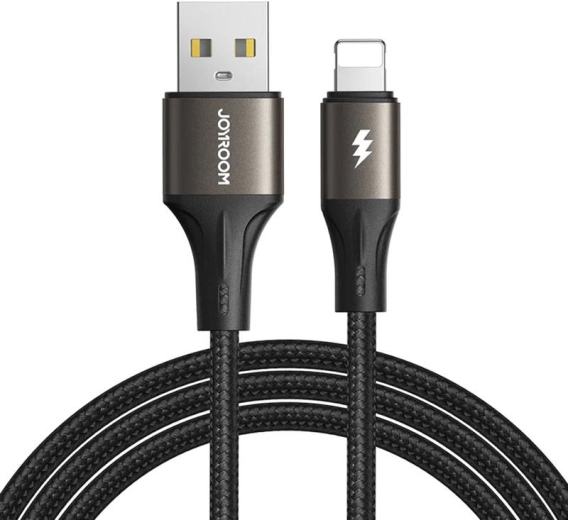 Kabel USB do Lightning Joyroom SA25-AL3 / 3A / 1,2 m (czarny)