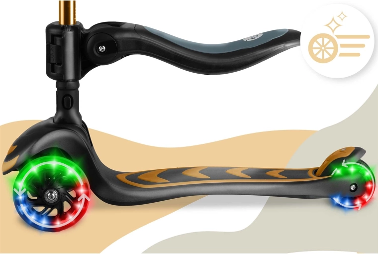 Świecące koła LED bez baterii