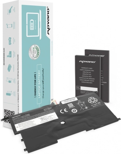 Bateria Movano do Lenovo ThinkPad X1 Carbon 14 (Gen 2/3) 2800 mAh 43 Wh