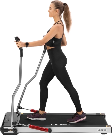 Nordic walking z ruchomymi poręczami