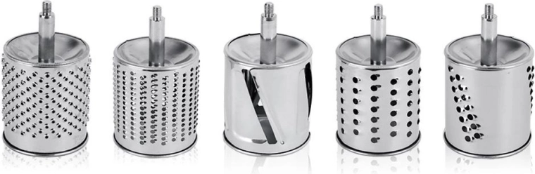 Pięć wymiennych bębnów do wszystkich zadań