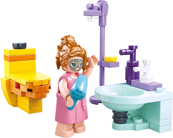 Sluban Girls Dream – łazienka, zestaw konstrukcyjny