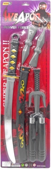 Plejo ninja zestaw dla małych wojowników