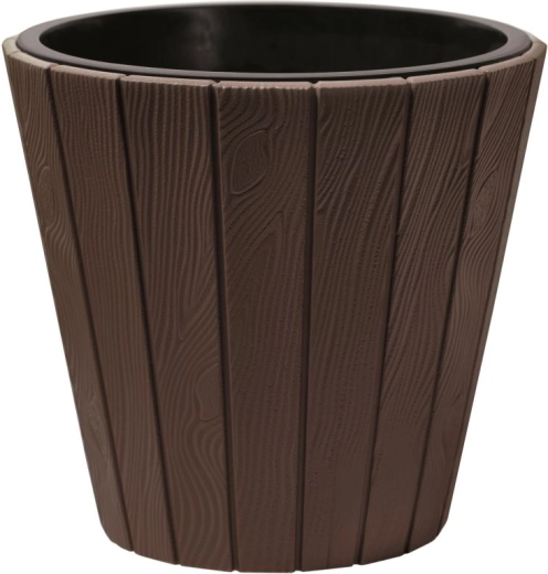 Donica Woode z wkładem 34,8 cm brązowa
