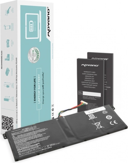 Bateria Movano do laptopa Acer Aspire E3-111 (55 Wh, 3600 mAh)