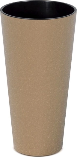 Doniczka Tubus Slim Eco Wood 20 cm – naturalny naturo