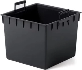 Praktyczna czarna wkładka dla łatwego sadzenia