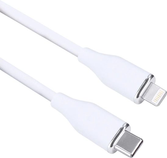 Silikonowy kabel Solight USB-C na Lightning 0,5 m