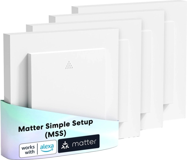 Meross inteligentny przełącznik do rolet Wi‑Fi Matter (4 szt.)