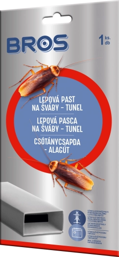 Lepowa pułapka na karaluchy BROS tunel 1 szt.