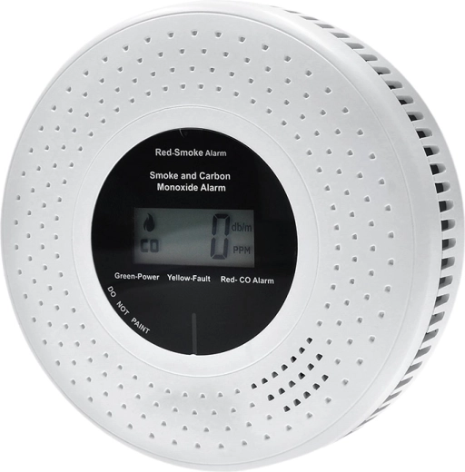 Wyświetlacz LCD i głośny alarm 85 dB