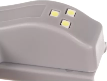 3 wydajne LED z zimnym białym światłem