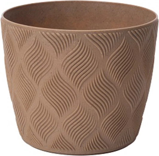Doniczka Flow Petit Eco Wood 15 cm