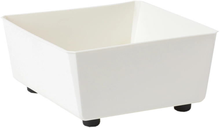 Doniczka SAGA kremowa 28,5 × 28,5 cm