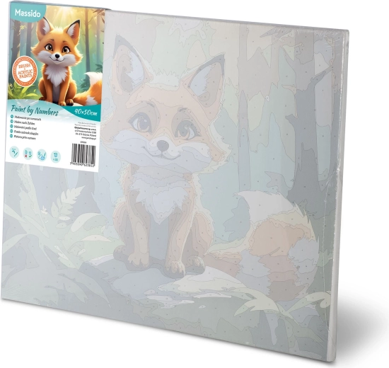 Wstępnie nadrukowane płótno na drewnianej ramie