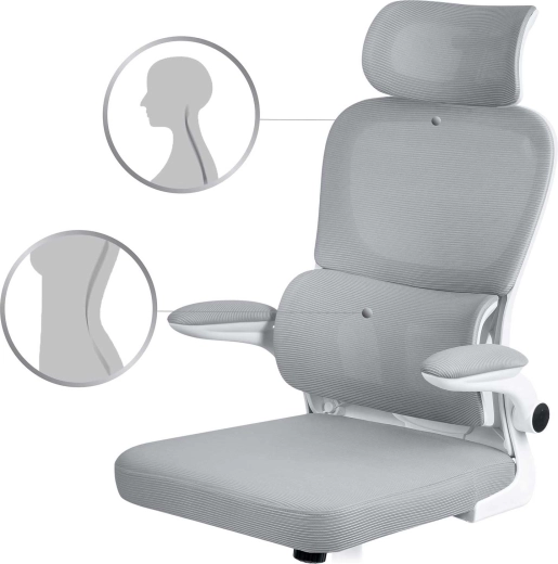 Ergonomiczne podparcie pleców i karku
