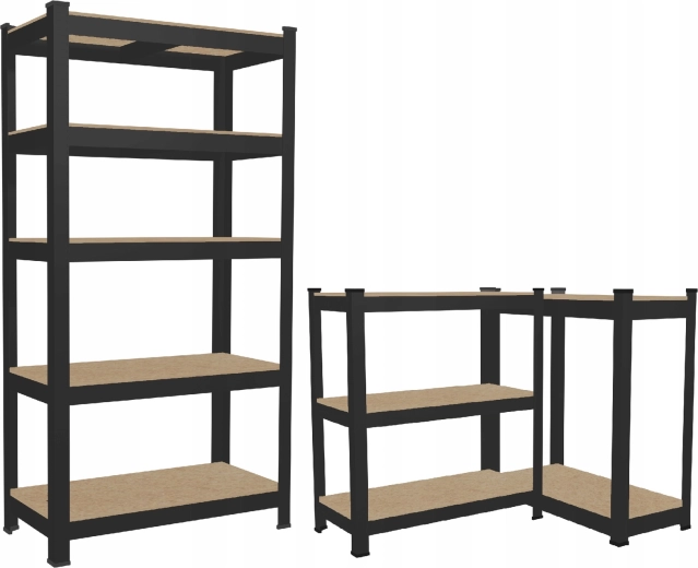 Elastyczna przestrzeń do przechowywania na 5 poziomach