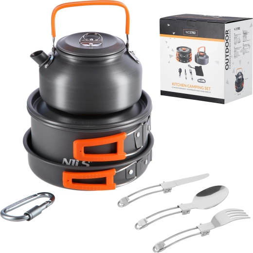 Zestaw naczyń kempingowych NILS Camp