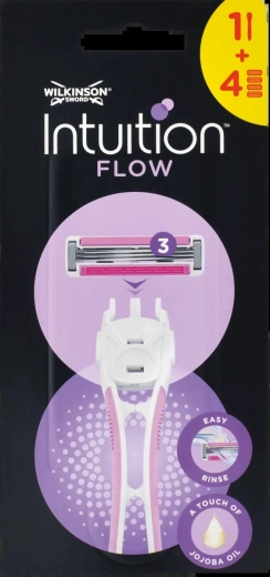 Damska maszynka do golenia Wilkinson Intuition Flow Hybrid, 4 głowice