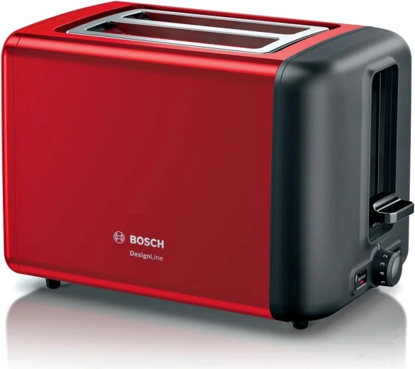 Toster Bosch DesignLine TAT3P424 czerwony