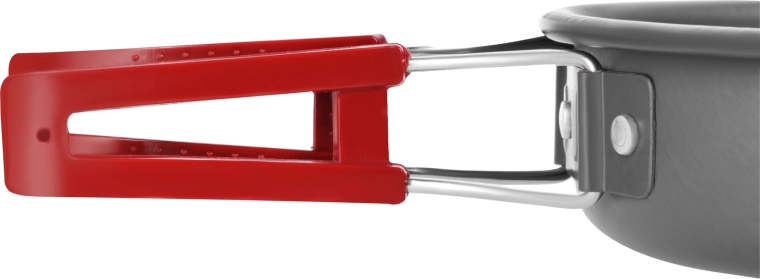 Składana rączka dla minimalnej objętości w plecaku