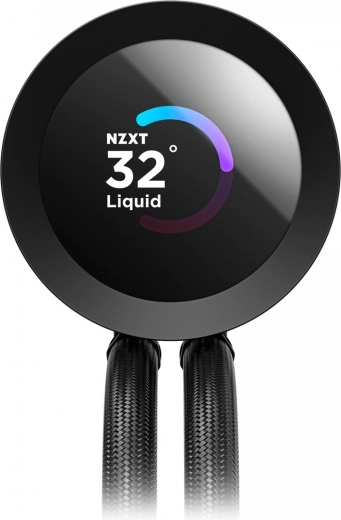 Wyświetlacz LCD konfigurowany w NZXT CAM