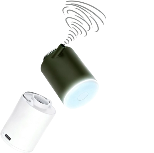 Elektryczna kempingowa pompka do materacy 3,7 V z USB‑C