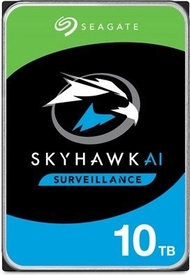 Dysk twardy Seagate SkyHawk AI 10TB do systemów monitoringu