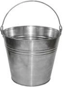 Ocynkowane wiadro 12 l