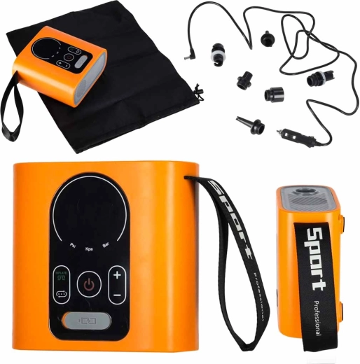 Samochodowa elektryczna pompka do paddleboardu SUP 22 PSI, 140 W, Auto‑Off