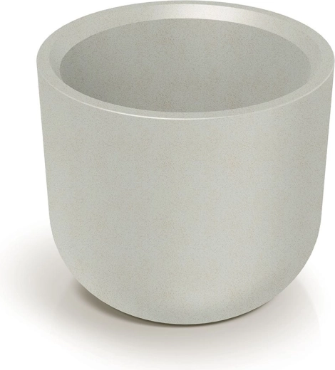 Donica Molta Round High 40 cm – piaskowa