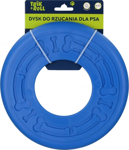 Niebieski dysk dla psów