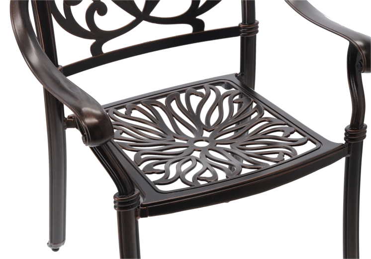 Malowanie proszkowe w kolorze antycznego brązu