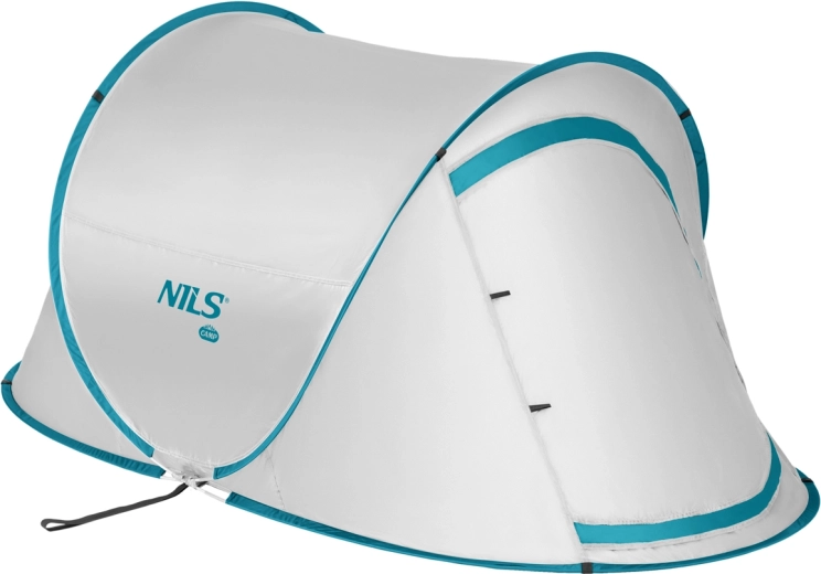 Samorozkładający się namiot plażowy NILS Camp, szary