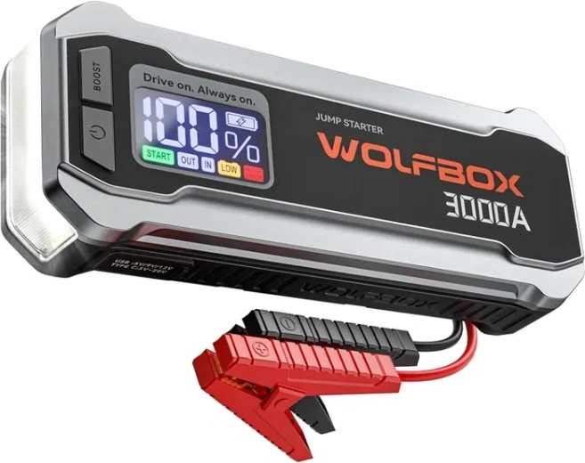 Urządzenie rozruchowe WOLFBOX MegaVolt 16 16 000 mAh 3 000 A