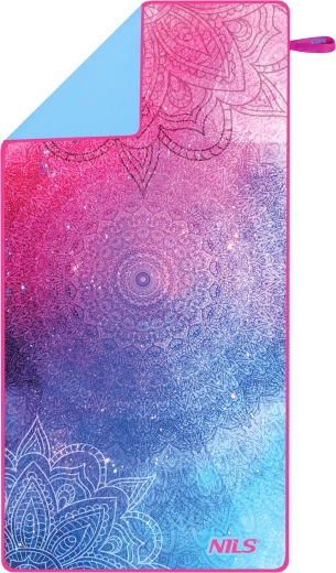 Szybkoschnący ręcznik z mikrofibry NILS Camp Mandala 160 × 80 cm