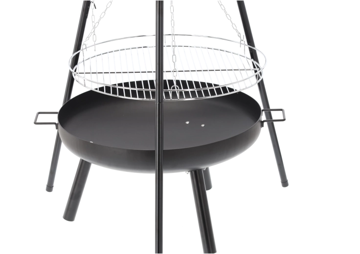 Płynna regulacja wysokości rusztu