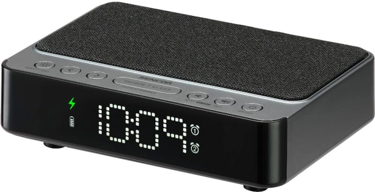 Radiobudzik z bezprzewodowym ładowaniem Sencor SRC 6800