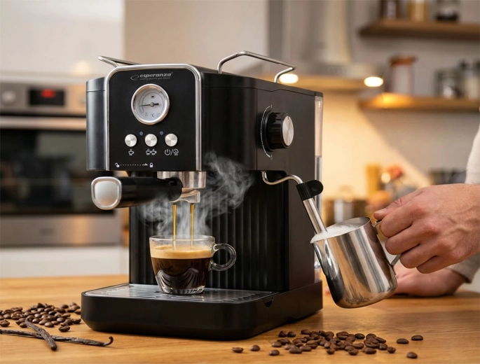 Dysza pary do delikatnie spienionego mleka