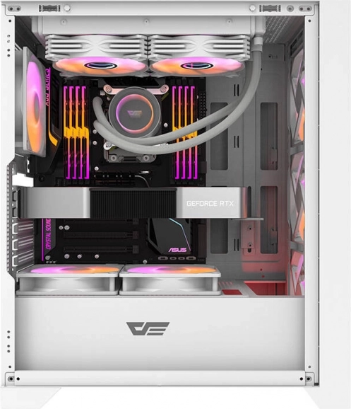 Wygląd RGB za hartowanym szkłem