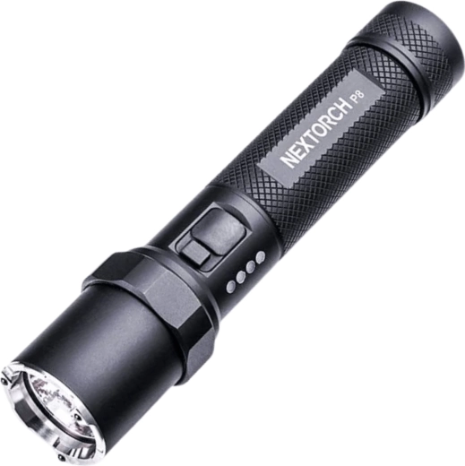 Nextorch P8 kompaktowa latarka taktyczna 1600 lm z wbudowanym ładowaniem USB-C