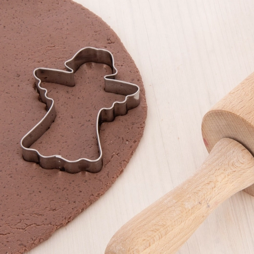 Precyzyjny kształt anioła na świąteczne ciasteczka