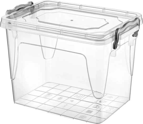 Plastikowy pojemnik do przechowywania MULTI – wysoki prostokątny 4,5 l